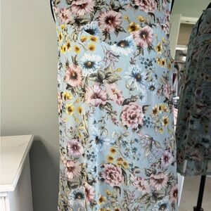 Women's Apt. 9 Light Blue sleeveless Top